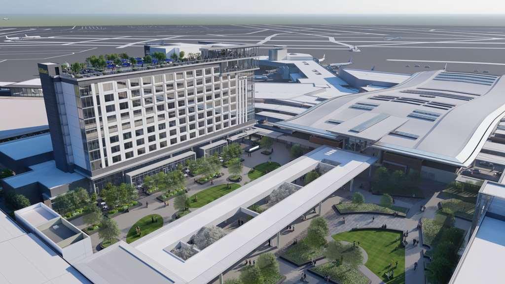 Hilton Bna Nashville Airport Terminal מראה חיצוני תמונה
